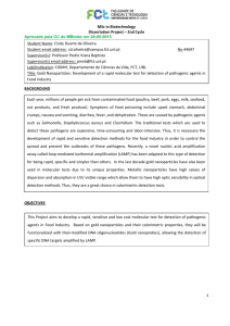 MSc in Biotechnology Dissertation Project – 2nd Cycle Aprovado