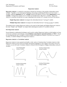 Regression Analysis