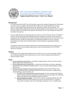 Engineering/Infrastructure Task Force report