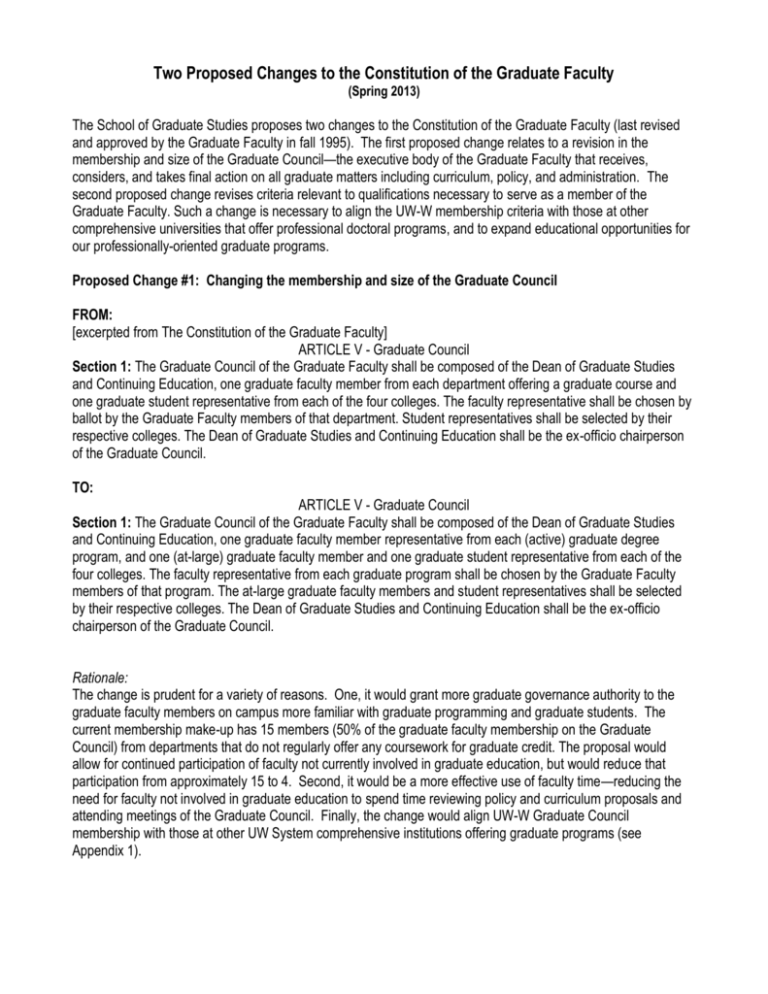 two-proposed-changes-to-the-constitution-of-the-graduate-faculty