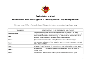 Whole School Approach to Developing Writers