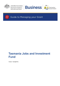 Guide to Managing your Grant