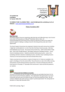 Winter Newsletter 2015 - St Patrick`s Primary School, Castlederg
