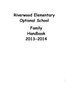 Riverwood Elementary Behavior Matrix