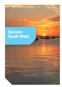 Barwon South West - Sustainability Victoria