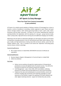 AIT-Sports-Co-Duty-Manager - Athlone Institute of Technology