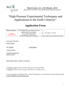 *High-Pressure Experimental Techniques and