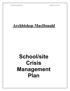 Archbishop MacDonald High School