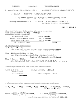 Mole Worksheet Answers