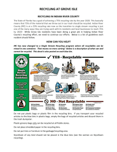 Link to the Recycling Guide