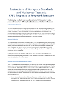 CPSU Response WST 26.4.2013