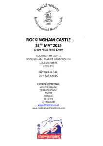 rockingham castle 23 rd may 2015 £1000 prize fund 1.40m