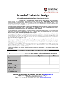 IndustrialDesign-Waiver - SHAD Carleton