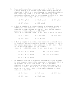 Sample Exam (6-Question Set)