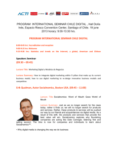 program international seminar chile digital