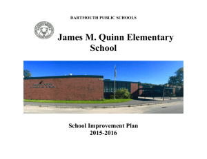 Quinn School Improvement Plan