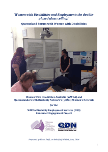 Word - Women With Disabilities Australia