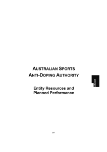 Australian Sports Anti