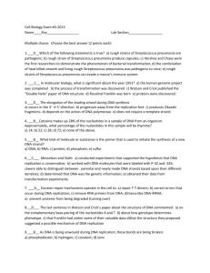 Exam #3-2013 - Franklin College