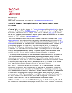 Art AIDS America Closing Celebration and Conversations about