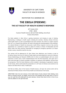 the ebola epidemic - Vula