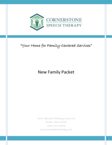 New Family Packet