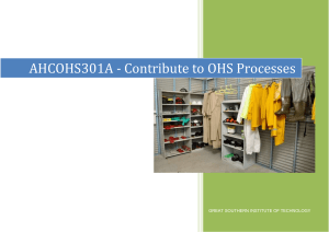 Contribute to OHS Processes - E-Learning for Participation & Skills