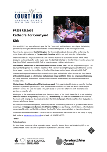 PRESS RELEASE Cathedral for Courtyard Kids