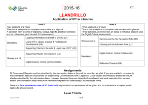 Assessment methods