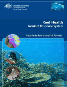 Reef Health Incident Response System
