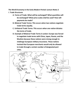 The World Economy and European Expansion Part II Student Notes