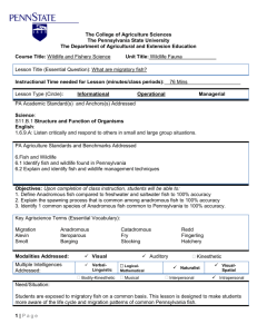 Anadromous Fish Lesson - NAAE Communities of Practice