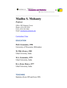 Madhu S. Mohanty