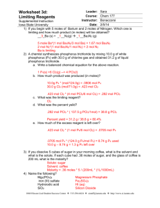 Worksheet 3d answers - Iowa State University