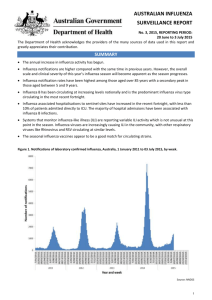 Australian Influenza Surveillance Report No 03