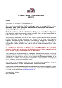 student guide to regulations 2014/15