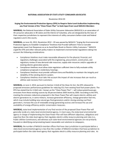 NASUCA EPA Resolution 2014-03