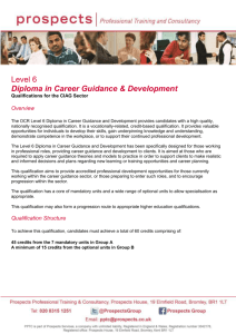 Diploma in Career Guidance & Development