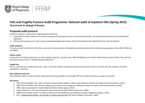 Final clinical audit protocol and proforma 2015