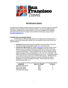 Motorcoach Update - San Francisco Travel Association