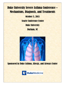 Agenda - DCRI CME