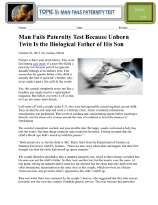 EBQ mans failed paternity test