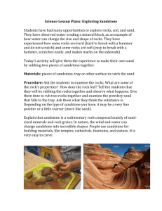 Science Lesson Plans: Exploring Sandstone