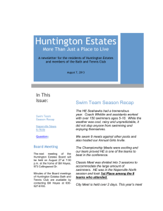 Board Meeting - Bath & Tennis Club of Huntington Estates