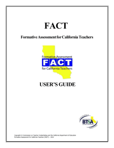 FACT_Users_Guide 2014 - Tracy Unified School District