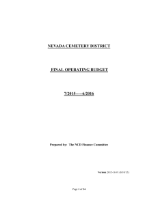 NCD 2015-16 Final Operations Budget edited