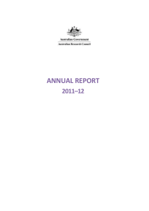 2011-12_ARC_Annual_Report - ARC`s archive website