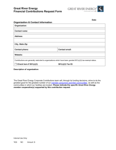 Employee Sponsorship Request Form