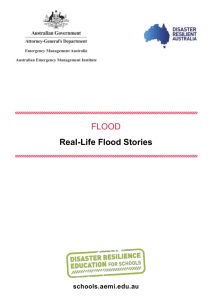 Real-Life Flood Stories [WORD 516KB]