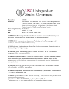 - USC Undergraduate Student Government